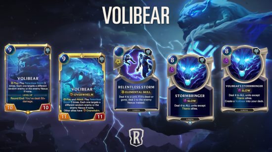 jogos de liga das lendas 5 Jogos de League of Legends: um gráfico mostrando o Volibear em Runeterra
