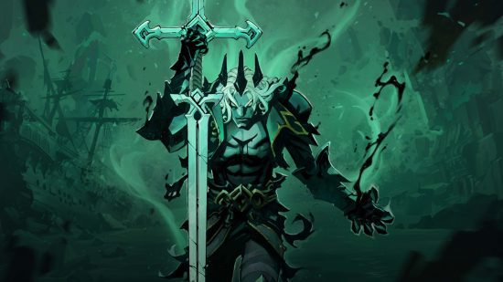 jogos de liga das lendas 2 Jogos de League of Legends: arte promocional de Ruined King em tons totalmente verdes