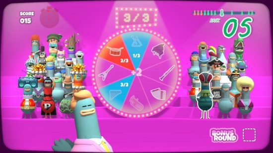 Crítica de Headbangers: um pequeno grupo de pombos participa de um jogo musical bobo