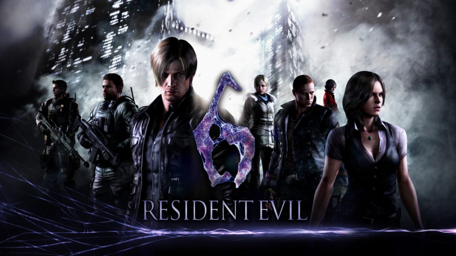 melhores jogos de zumbis resident evil 6 Arte principal de Resident Evil 6