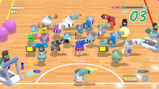 Crítica de Headbangers: um pequeno grupo de pombos participa de um jogo musical bobo