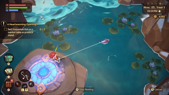 Como capturar peixes da Fazenda Fae