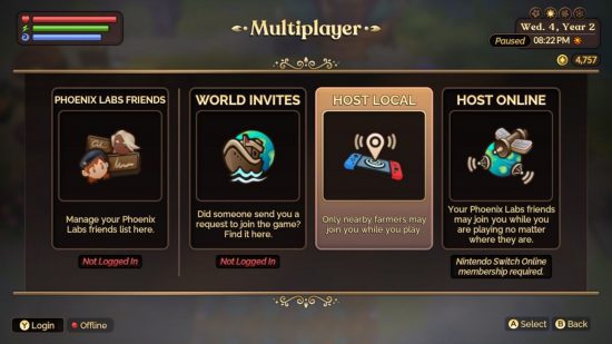 Multijogador Fae Farm Quatro opções de como jogar o modo multijogador Fae Farm