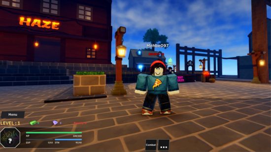 haze-piece-tier-list-1 Lista de níveis de Haze Piece – um avatar estava perto da barraca de frutas do diabo