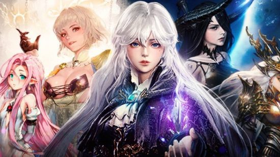 lista de níveis do eclipse-herdeiro-da-luz (1) Lista de níveis do Heir of Light Eclipse: vários personagens de Heir of Light aparecem na arte principal