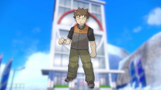 pokémon-líderes-de-ginásio-brock Imagem personalizada de Brock para nosso guia favorito de líderes de ginásio Pokémon
