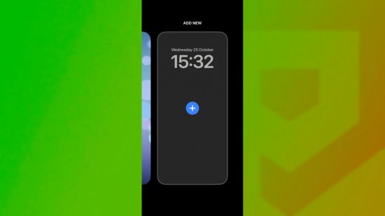 como excluir papel de parede na tela de bloqueio do iPhone, etapa três-nova Imagem personalizada sobre como excluir papel de parede no guia do iPhone com a terceira etapa para criar uma tela de bloqueio personalizada que é selecionar um novo papel de parede