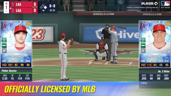 Entrevista MLB 9 Innings - um arremessador enfrentando um rebatedor