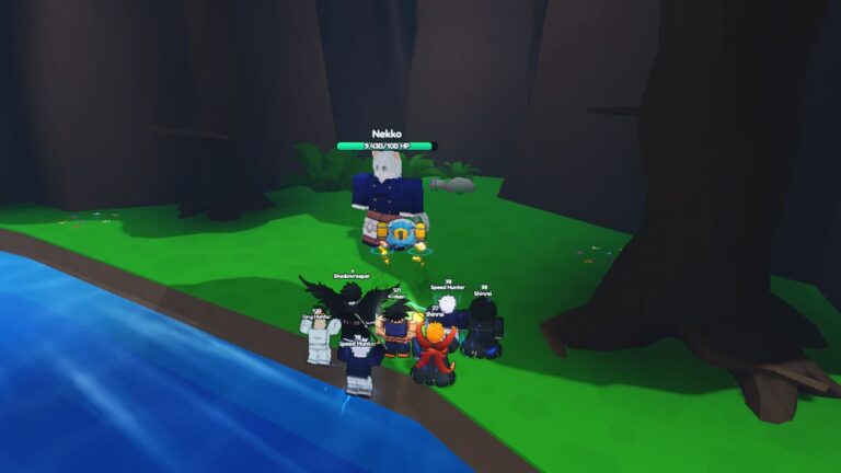 Anime Champions Simulator Nekko Cat Hanging Out
