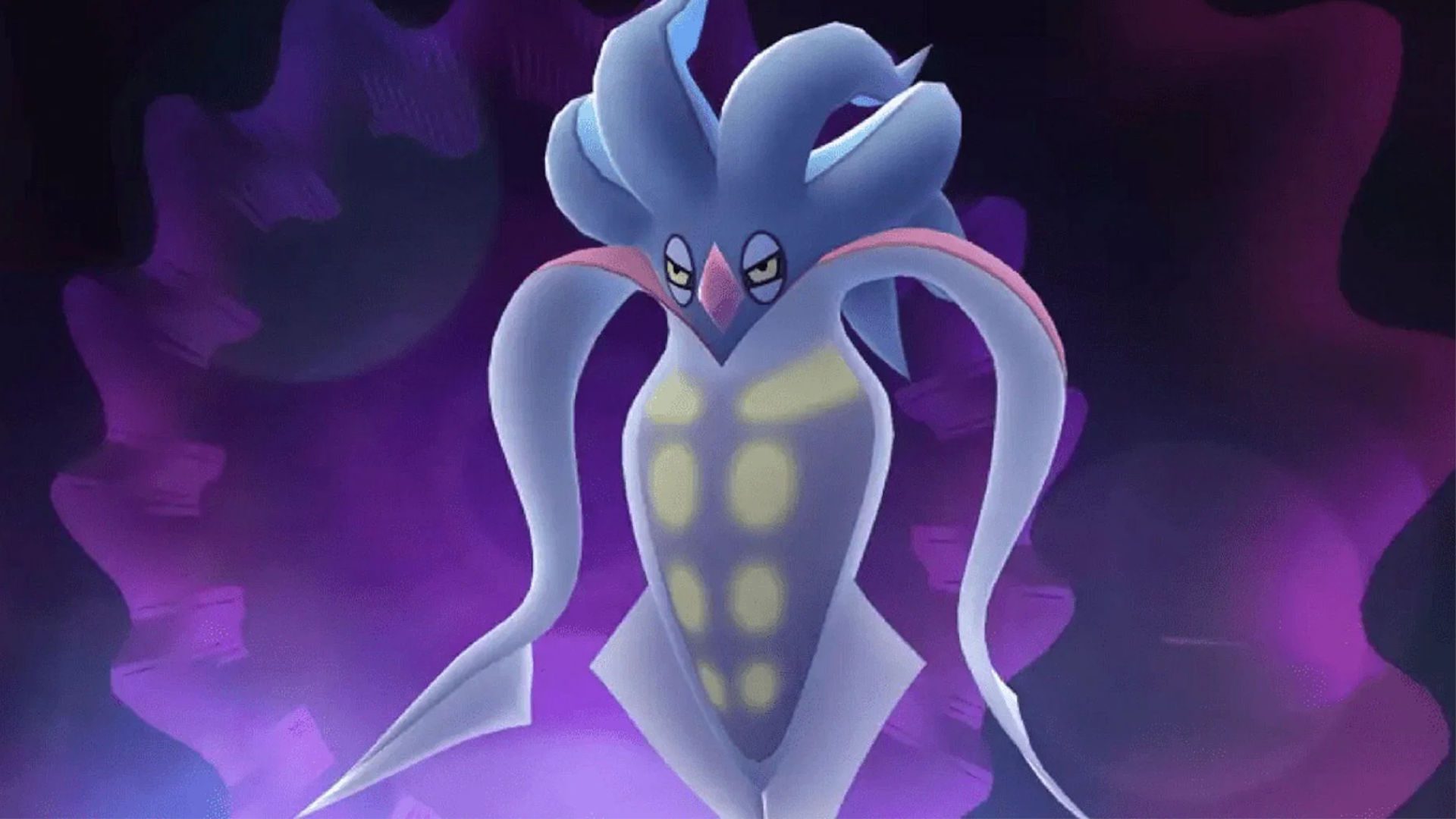como evoluir-inkay-malamar Captura de tela de um Malamar evoluído em Pokémon Go após ter evoluído o Inkay