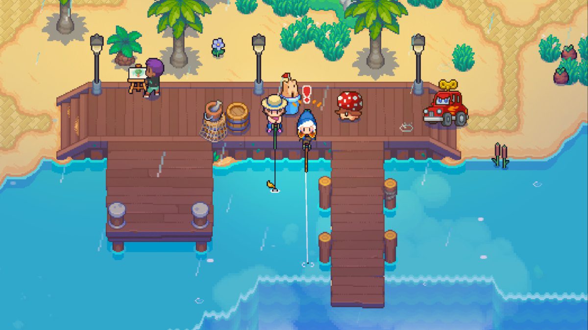 Pesca na Ilha Moonstone