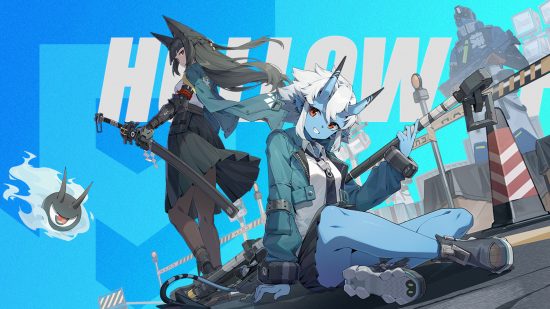 zona zenless seção zero caracteres 0 Personagens Zenless Zone Zero - os membros da Seção 6 contra um fundo azul