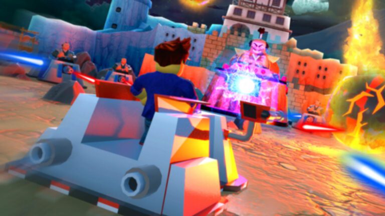 A nova experiência Roblox Takeshi’s Castle é uma explosão do passado