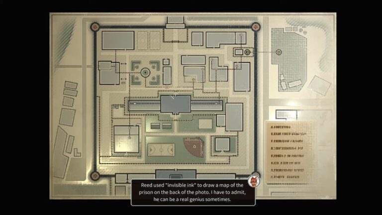 Back To The Dawn Map Prison Back Of Letter