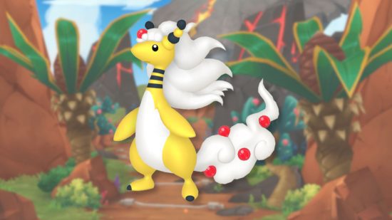 Pokémon-elétrico-2 Pokémon elétrico Mega Ampharos