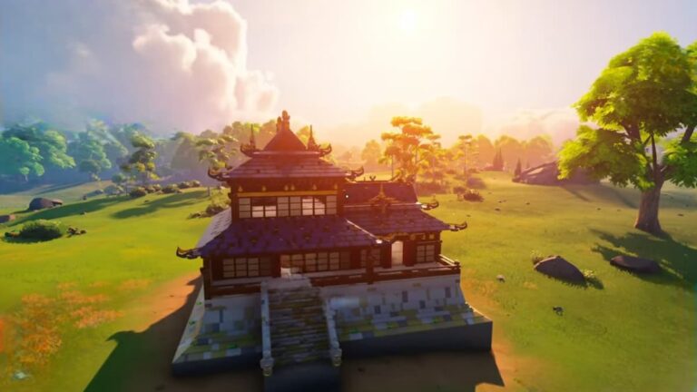 Lego Fortnite Japanese Buildings