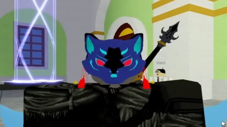 Roblox Blox Fruits Kitsune Mask