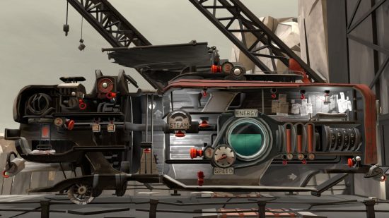 jogos de barco Far Lone Sails jogos de barco Far Lone Sails: o interior de um barco complicado com mostradores diferentes