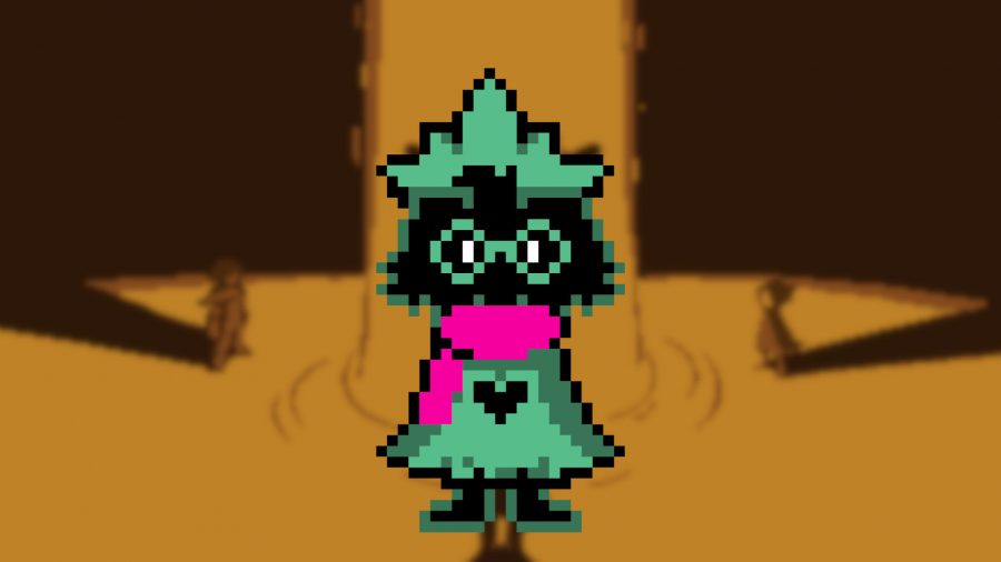 deltarune-personagens-ralsei Imagem personalizada com captura de tela do Ralsei de Deltarune