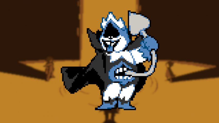 deltarune-personagens-rei Imagem personalizada com captura de tela do Rei de Deltarune