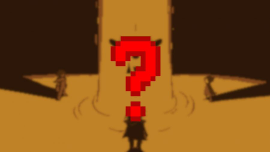 cavaleiro-personagens-deltarune Imagem personalizada de um ponto de interrogação em um fundo Deltarune