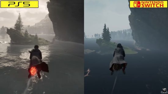 recurso de saco misto - Legado de Hogwarts saco misto – Uma comparação entre o legado de Hogwarts no PlayStation 5 e Switch