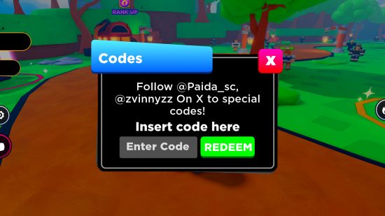 anime-revolution-codes-1 Uma captura de tela da página de resgate de códigos do Anime Revolution