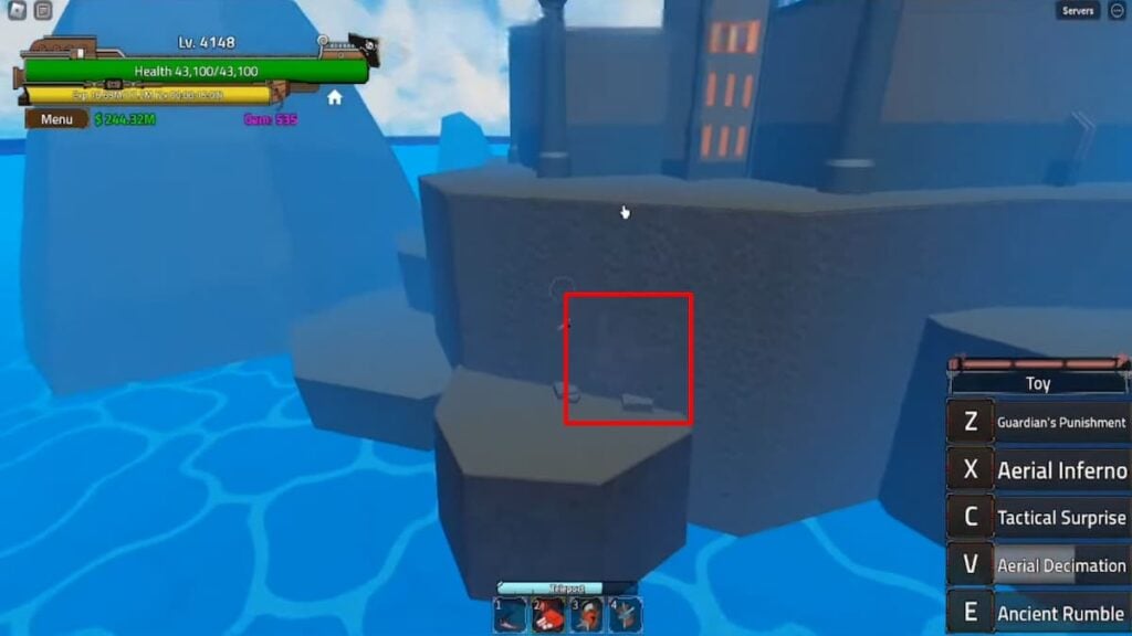 Parede Quebrável King Legacy