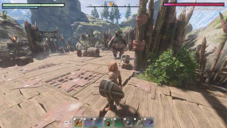 Como derrotar a Matrona Scavenger Gorger em Enshrouded (The Alchemist's Rumors Quest)