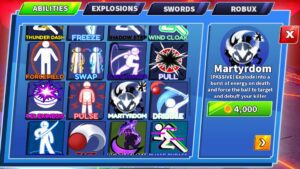 Blade Ball Martyrdom Ability Information
