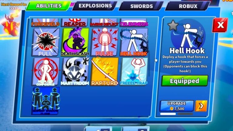 Blade Ball Hell Hook Skill